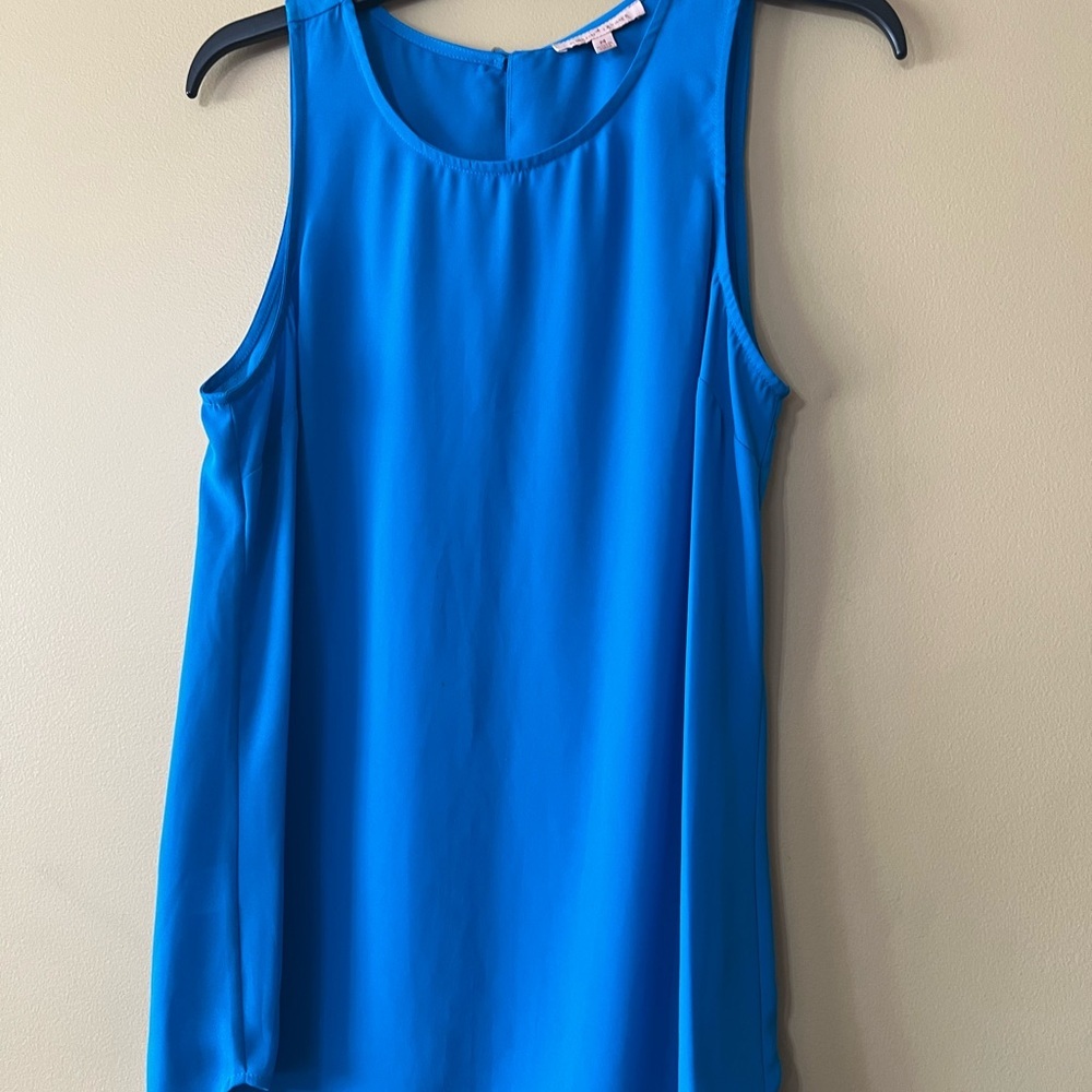 Gibson Blue  Swim Coverup Top